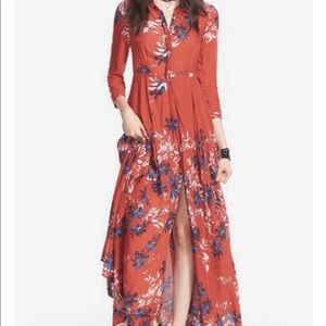 Free People After the Storm Maxi in red size 0